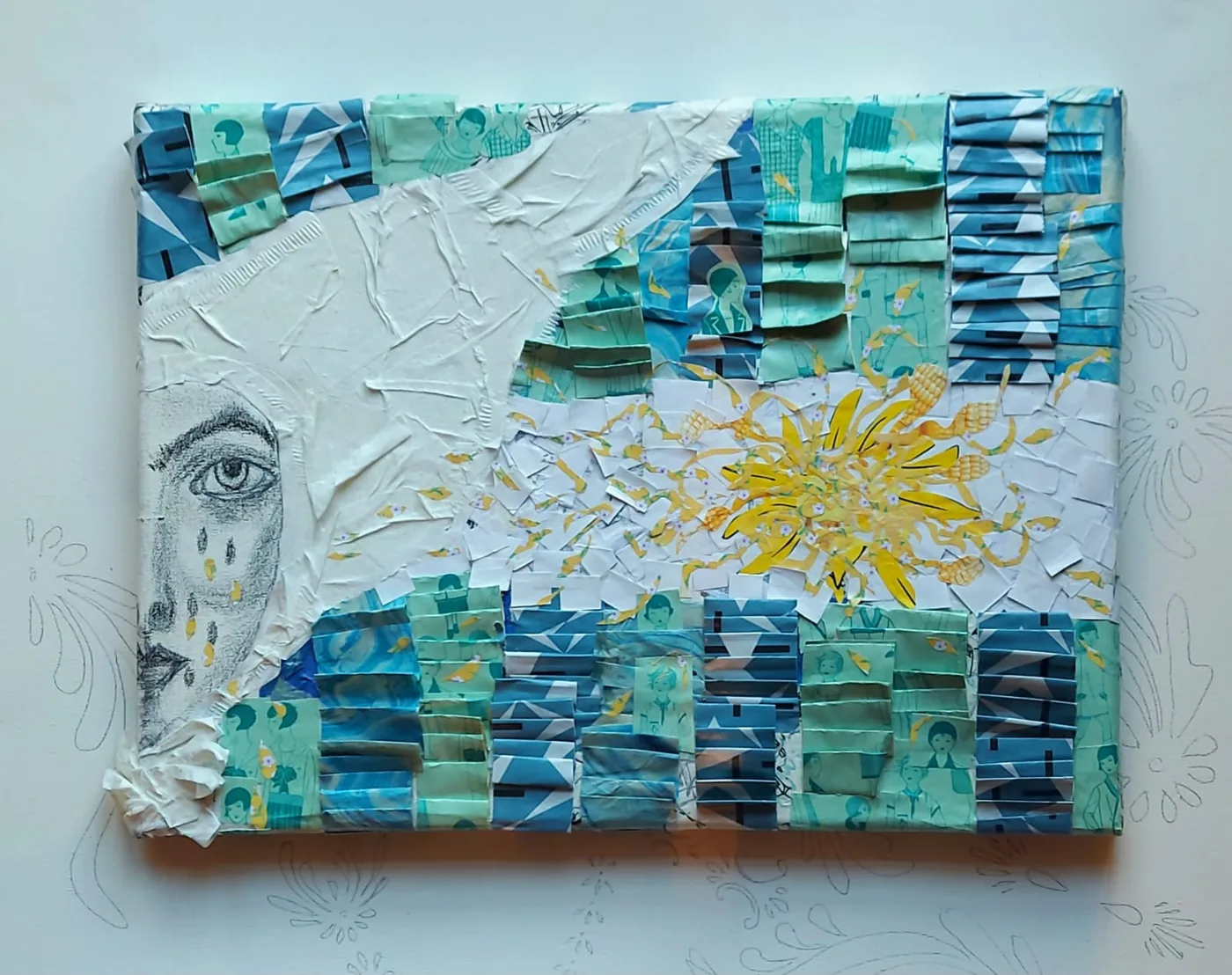 Obra de Estela Pacheco para exposición de Madres de Plaza de Mayo